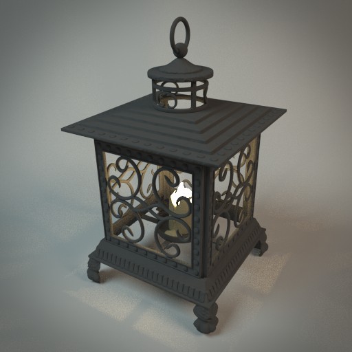 Decorative lantern/candle holder preview image 1